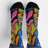 Those Crazy Abstract Dogs Sokken (Top)