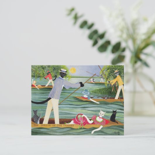 Those Summer Punts Briefkaart (Staand voorkant)