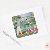 Those Summer Punts Vierkante Sticker (Envelop)