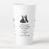 Those who were seen dancing latte mok (Voorkant)