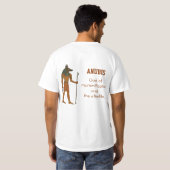 Thoth - Anubis De Oude Egyptische Goden T-shirt (Achterkant volledig)
