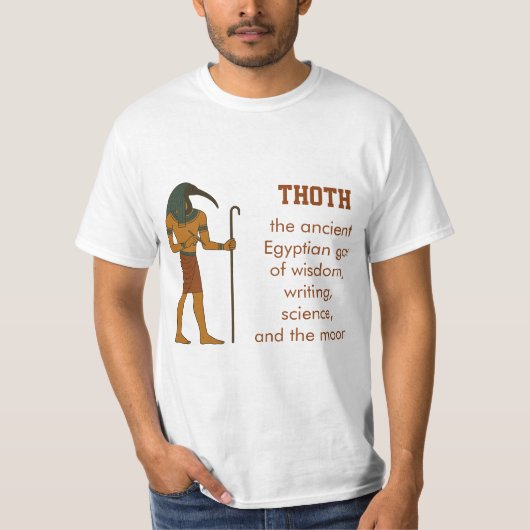 Thoth - Anubis De Oude Egyptische Goden T-shirt (Voorkant)