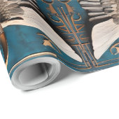 Thoth, de oude Egyptische god van de wijsheid, sch Cadeaupapier (Rol Hoek)