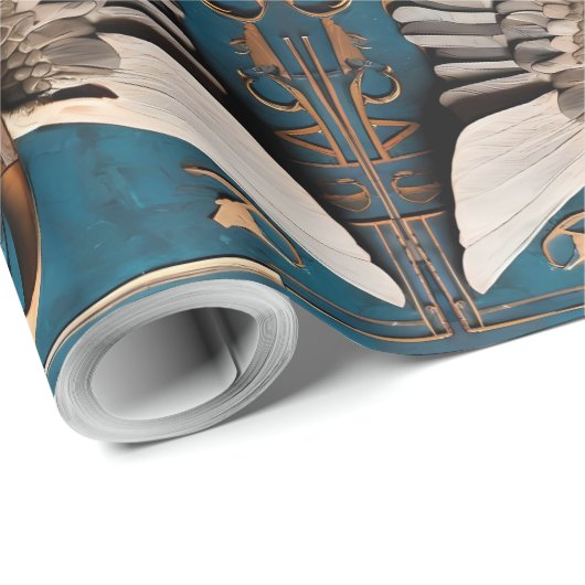 Thoth, de oude Egyptische god van de wijsheid, sch Cadeaupapier (Rol Hoek)