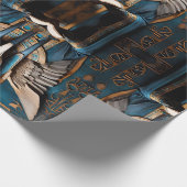 Thoth, de oude Egyptische god van de wijsheid, sch Cadeaupapier (Hoek)