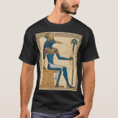 Thoth, Egyptische God. Smaragdgroene tabletten. T-shirt (Voorkant)