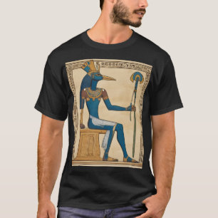 Thoth, Egyptische God. Smaragdgroene tabletten. T-shirt