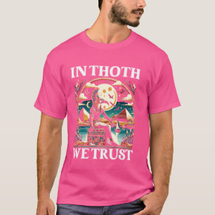 Thoth Egyptische Mythologie Diety Ibis Ancient Egy T-shirt