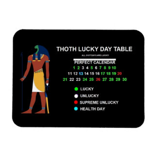 THOTH LUCKY DAY TAFELMAGNEET MAGNEET