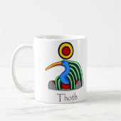 Thoth - Oude Egyptische god (genaamd) Koffiemok (Links)