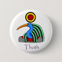 Thoth - Oude Egyptische Gods Badge