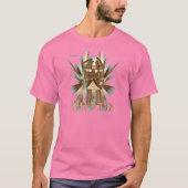 Thoth Sepia Mannen Burnout Shirt (Voorkant)