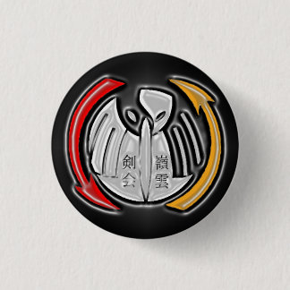 THOTH-symbool rond Ronde Button 3,2 Cm