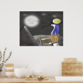 Thoth_The Moon Deity Poster (Keuken)