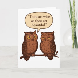 Thou art wise and beautiful kaart