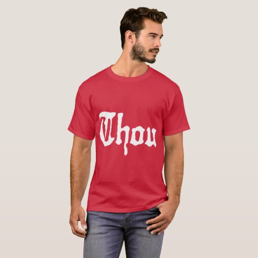 Thou HD Logo T-shirt (Voorkant volledig)