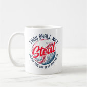 Thou Shall Not Steal My Fun Baseball  Koffiemok (Links)