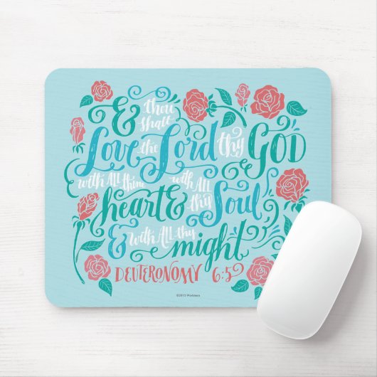 Thou Shalt houdt van de Heer Muismat (Met muis)