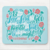 Thou Shalt houdt van de Heer Muismat (Voorkant)