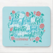 Thou Shalt houdt van de Heer Muismat (Voorkant)