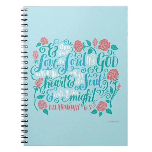 Thou Shalt houdt van de Heer Notitieboek (Voorkant)