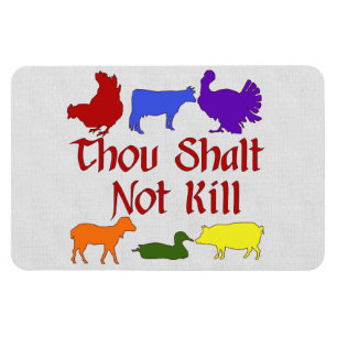 Thou Shalt niet vermoord Magneet