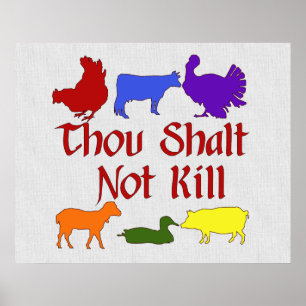 Thou Shalt niet vermoord Poster