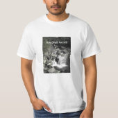 Thou Shalt niet vermoord T-shirt (Voorkant)