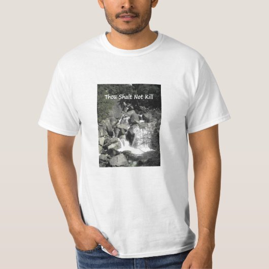 Thou Shalt niet vermoord T-shirt (Voorkant)