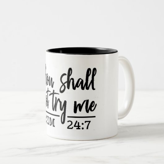 THOU ZAL ME NIET PROBEREN "DE MOK VAN DE MOM" (Voorkant rechts)