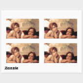 THOUDENDE ANGELPRODUCTEN RECHTHOEKIGE STICKER (Vel)