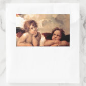 THOUDENDE ANGELPRODUCTEN RECHTHOEKIGE STICKER (Tas)