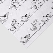 THOUDENDE KITTENS MET AFVALpapier Tissuepapier (Detail)