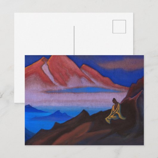 Thought, 1946 by Nicholas Roerich Briefkaart (Voorkant / Achterkant)