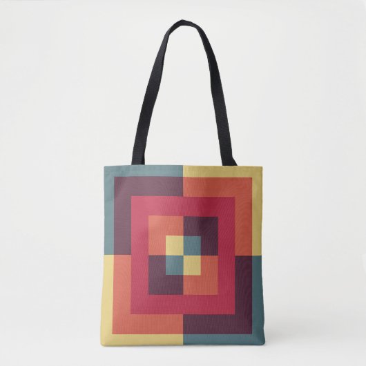 Thought Provoking Labyrinth Tote Bag (Voorkant)