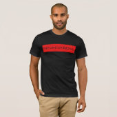 THOUGHTCRIMINE B T-SHIRT (Voorkant volledig)