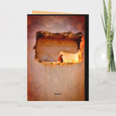 Thoughtful Dove Kaart (Achterkant)