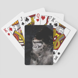 Thoughtful Gorilla Pokerkaarten