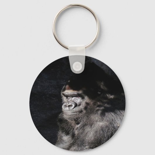 Thoughtful Gorilla Sleutelhanger (Voorkant)