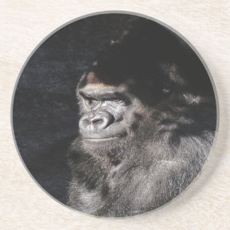 Thoughtful Gorilla Zandsteen Onderzetter