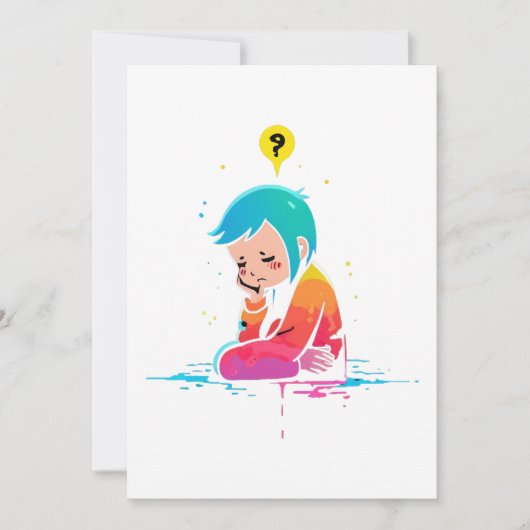 Thoughtful Kaart (Voorkant)