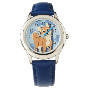 Thoughtful Shiba Inu Horloge