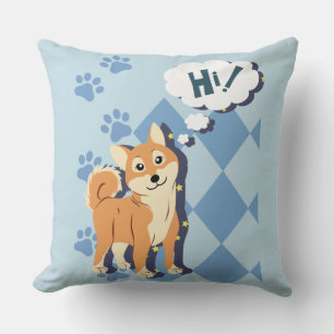 Thoughtful Shiba Inu Kussen