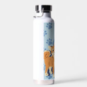 Thoughtful Shiba Inu Waterfles (Rechts)