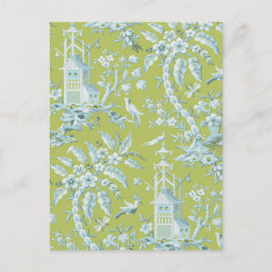 Thoughtful Toile Briefkaart