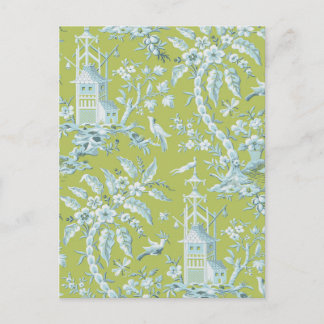 Thoughtful Toile Briefkaart