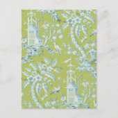 Thoughtful Toile Briefkaart (Voorkant)