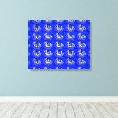 Thoughts art canvas afdruk (Insitu (Houten vloer))