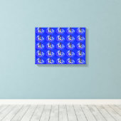 Thoughts art canvas afdruk (Insitu (Houten vloer))