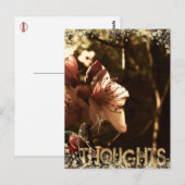 Thoughts Briefkaart (Voorkant / Achterkant)